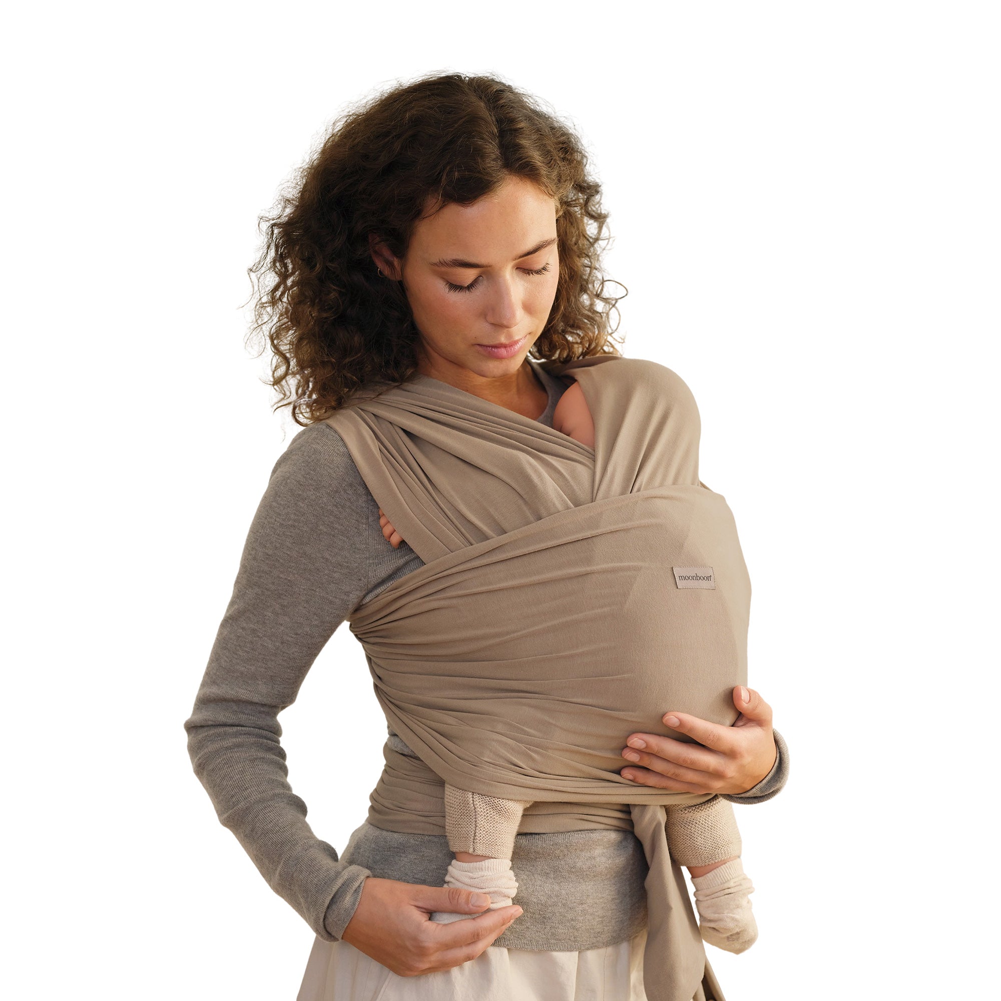 Baby Wraaapper Baby Wrap for Newborns in Organic Cotton | Moonboon